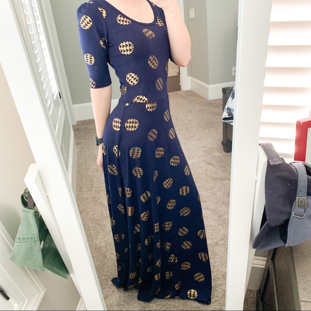 LulaRoe Ana Printed Maxi Dress